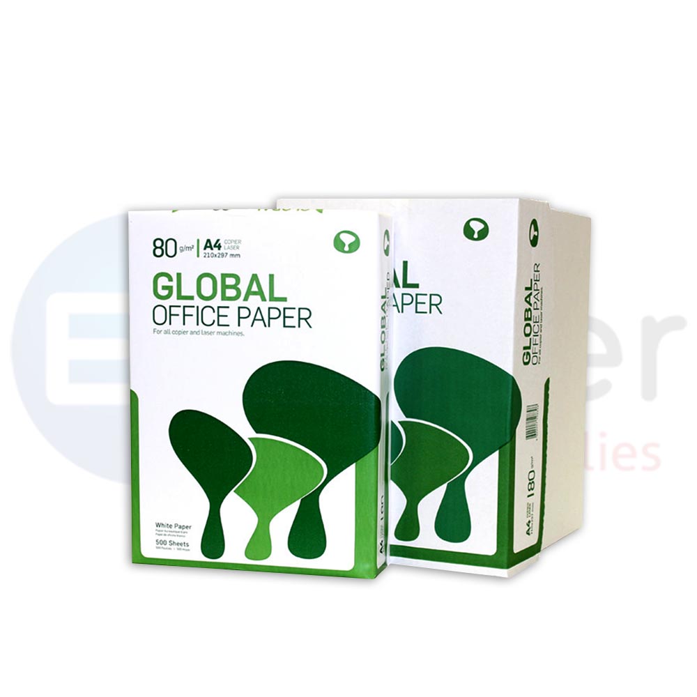 GLOBAL A4 paper 80 gr 500sheets/pack