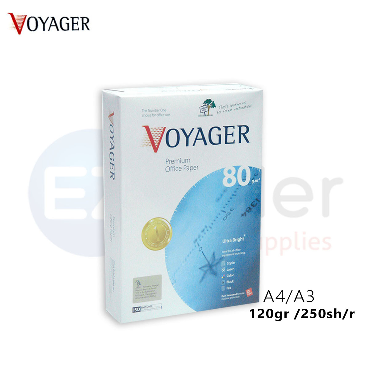 DCP Paper A4 120 GRS 250/sheets