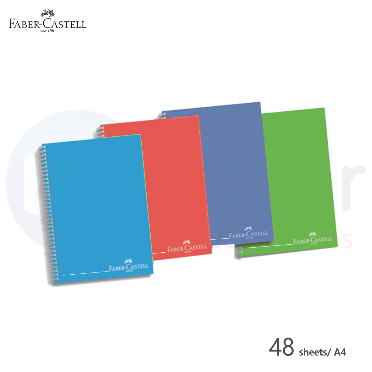 FABER CASTELL University copy book 48 sheets squares