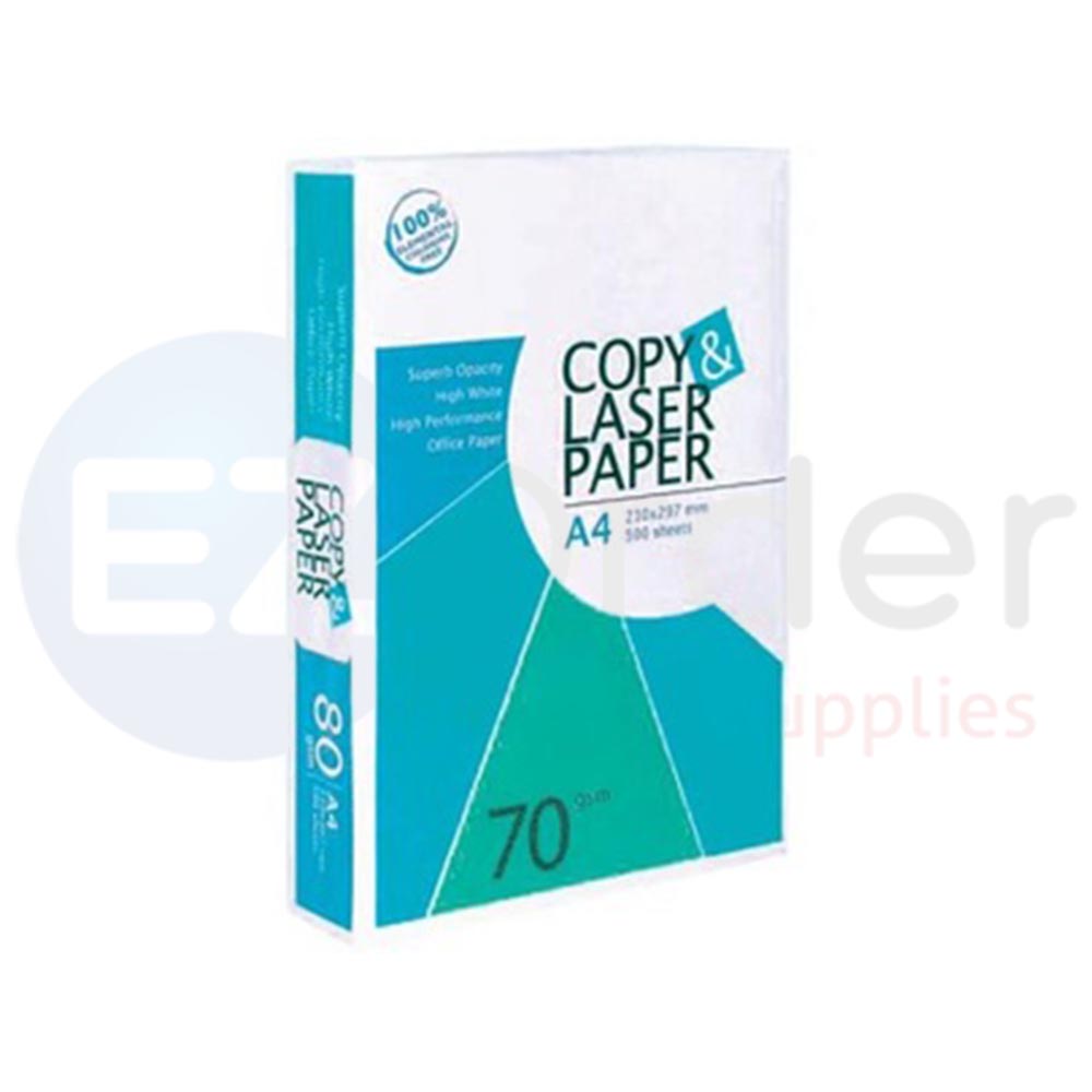 SUPER LAZER  A4 copy paper ,80 GR (500sheets/Pack)