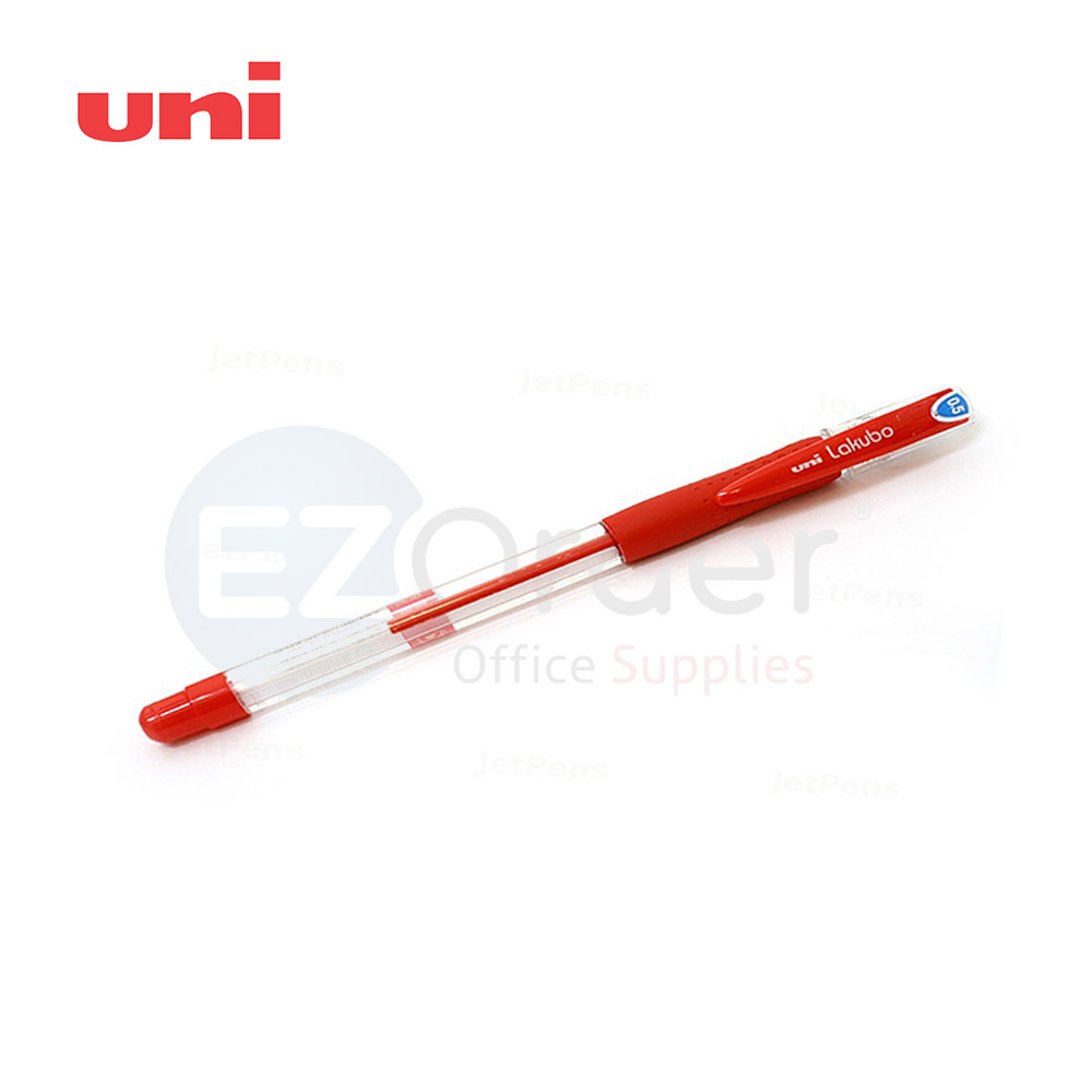 Uni-Ball Lakubo with grip, red