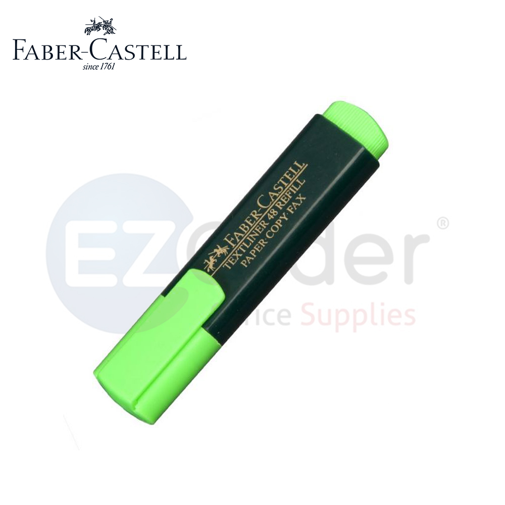 +Highlighter, Faber Castell, green