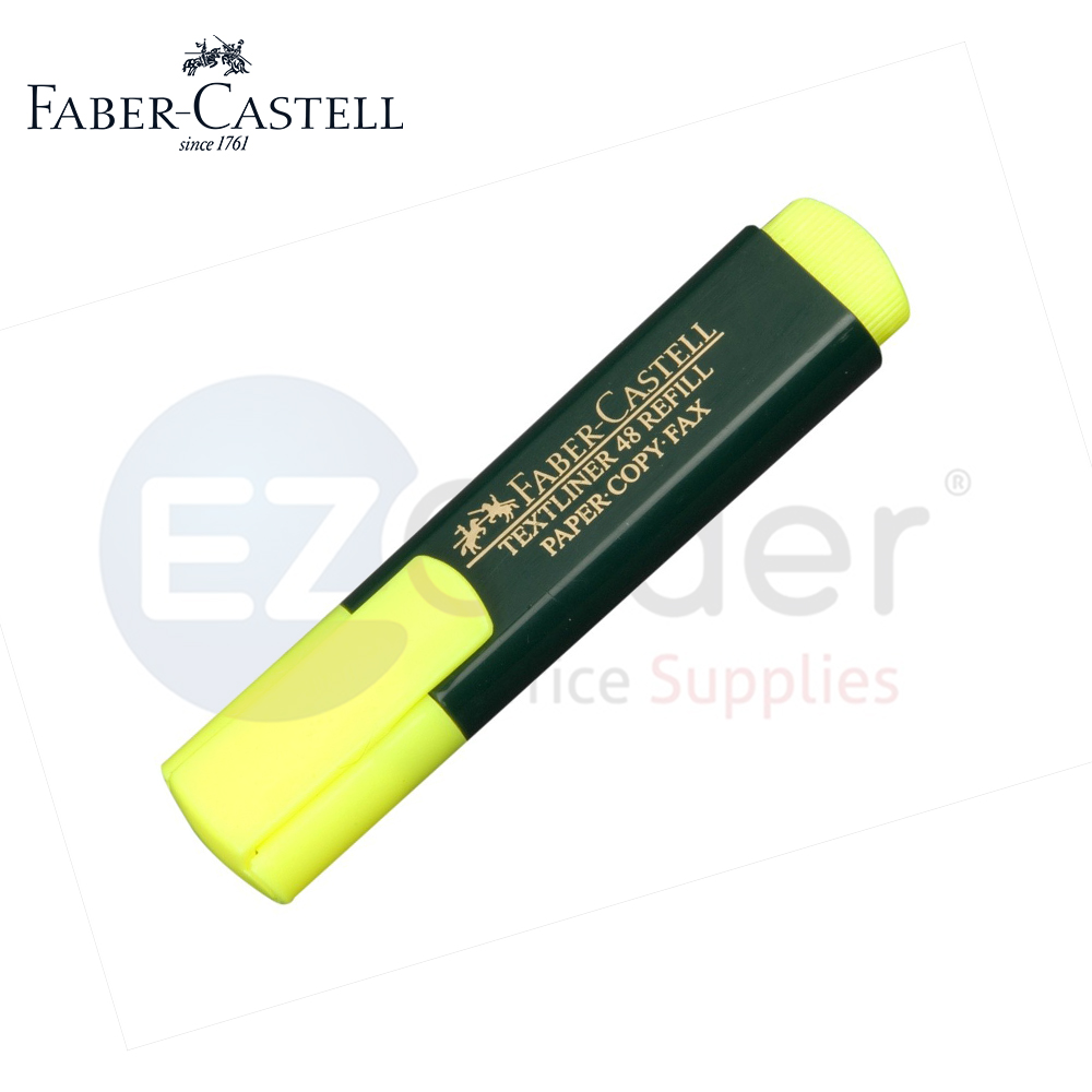 +Highlighter, Faber Castell, yellow