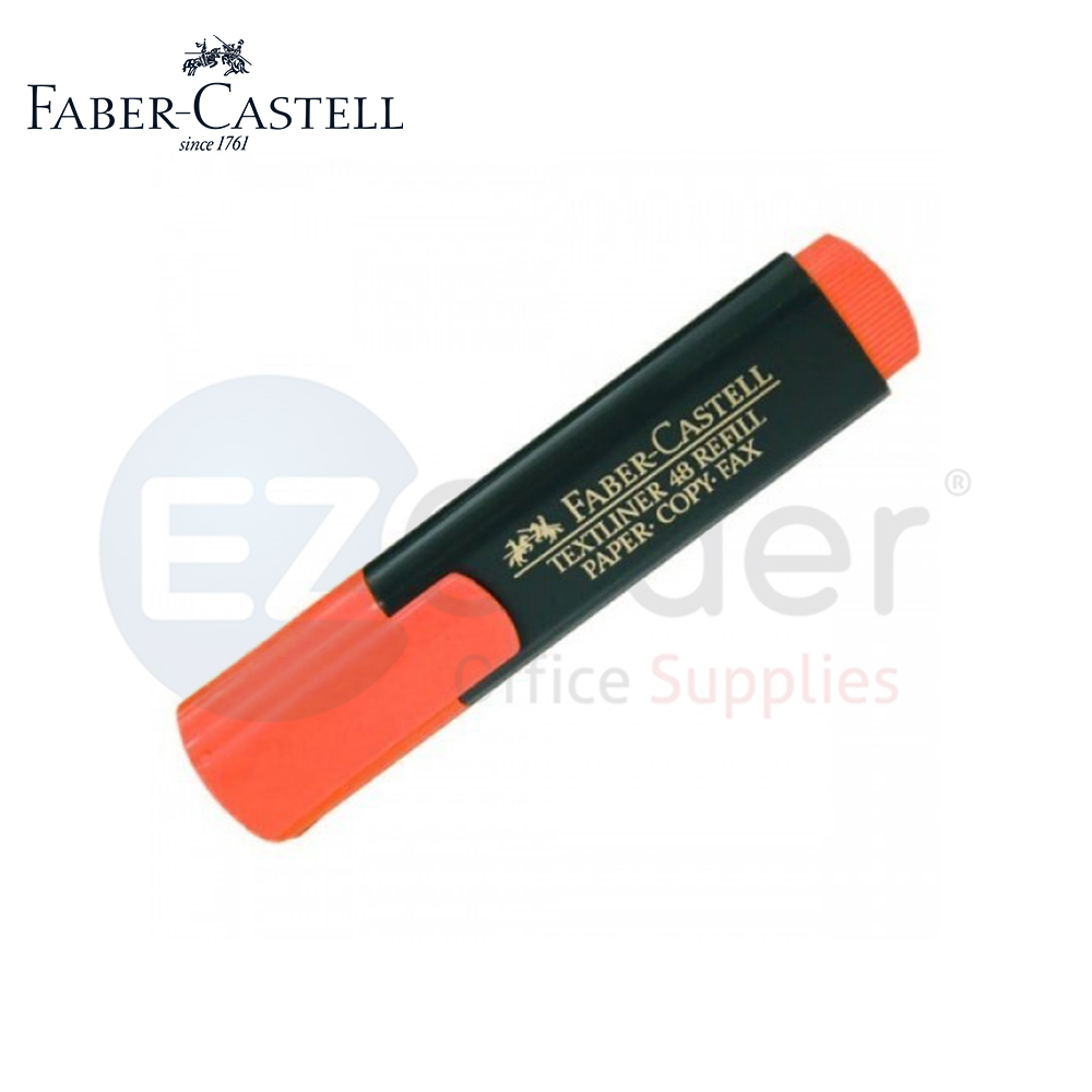 +Highlighter, Faber Castell, orange