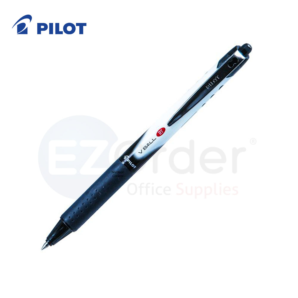 Pilot  V Ball pen retractable black