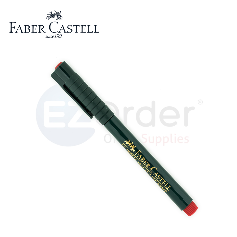 Faber Castell fineliner red 0.4mm