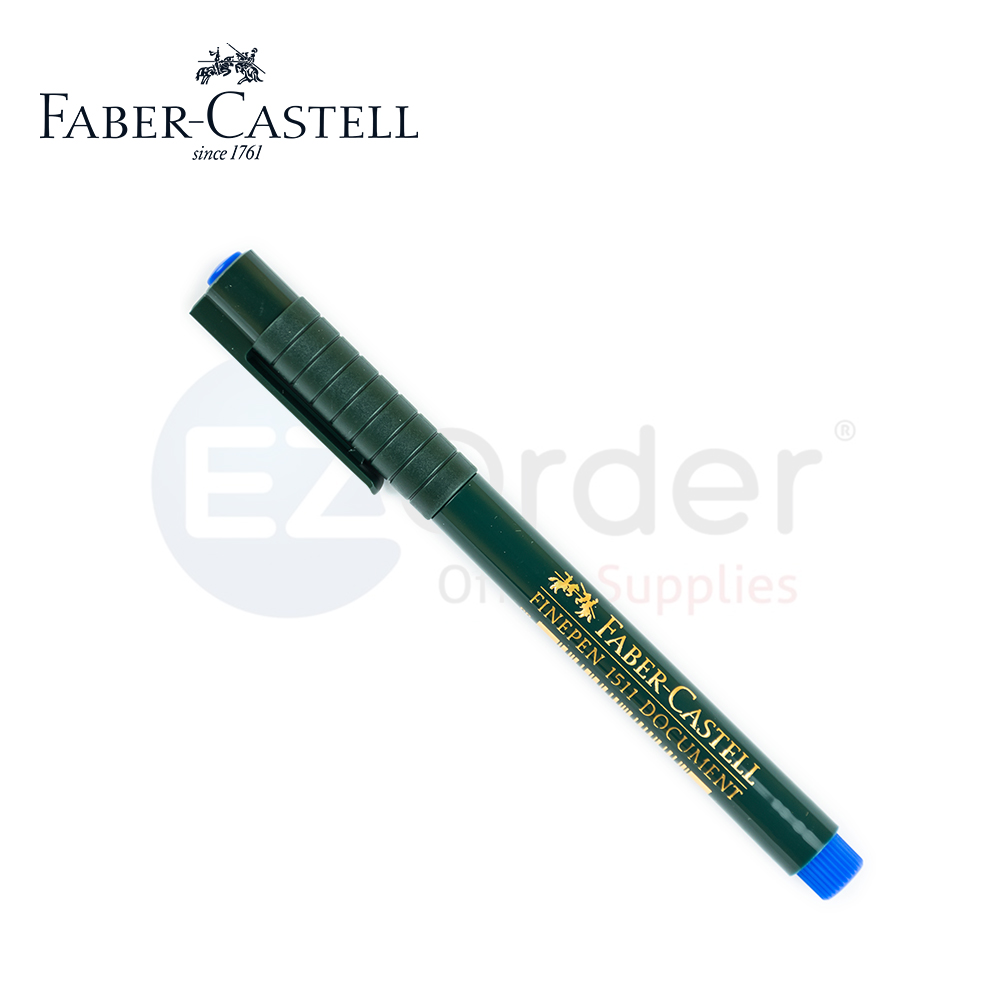 Faber Castell fineliner blue 0.4mm