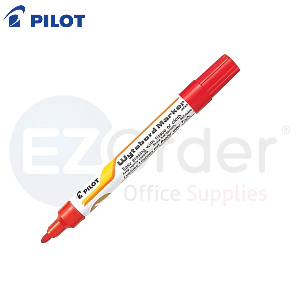 +Pilot  Whiteboard marker red round tip