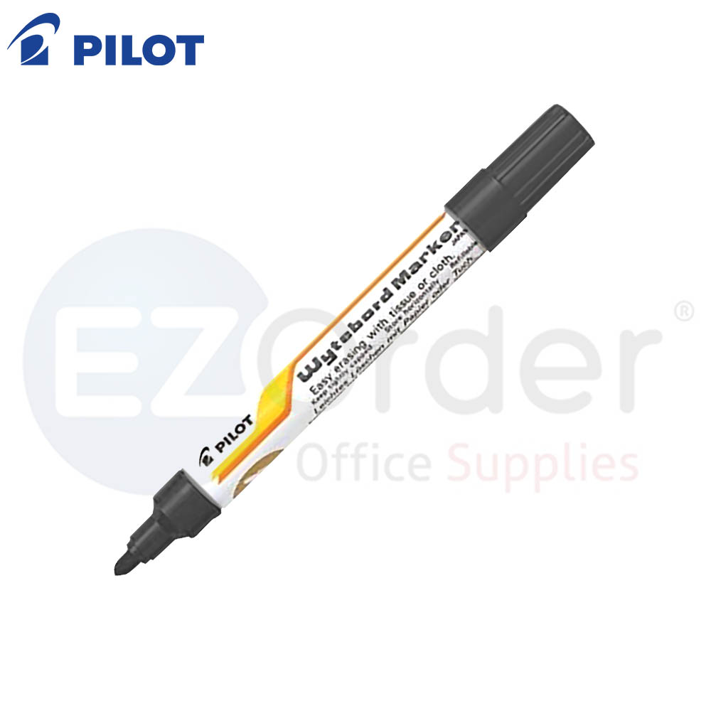 +Pilot  Whiteboard marker black round tip