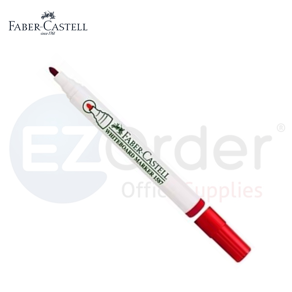 Faber castel whiteboard marker red