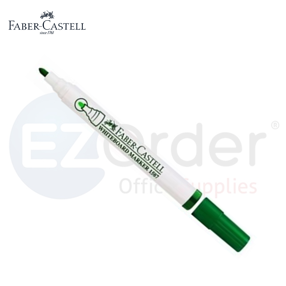 Faber castel whiteboard marker green