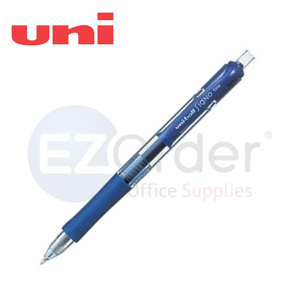 Uniball signo retractable blue  0.7 MM