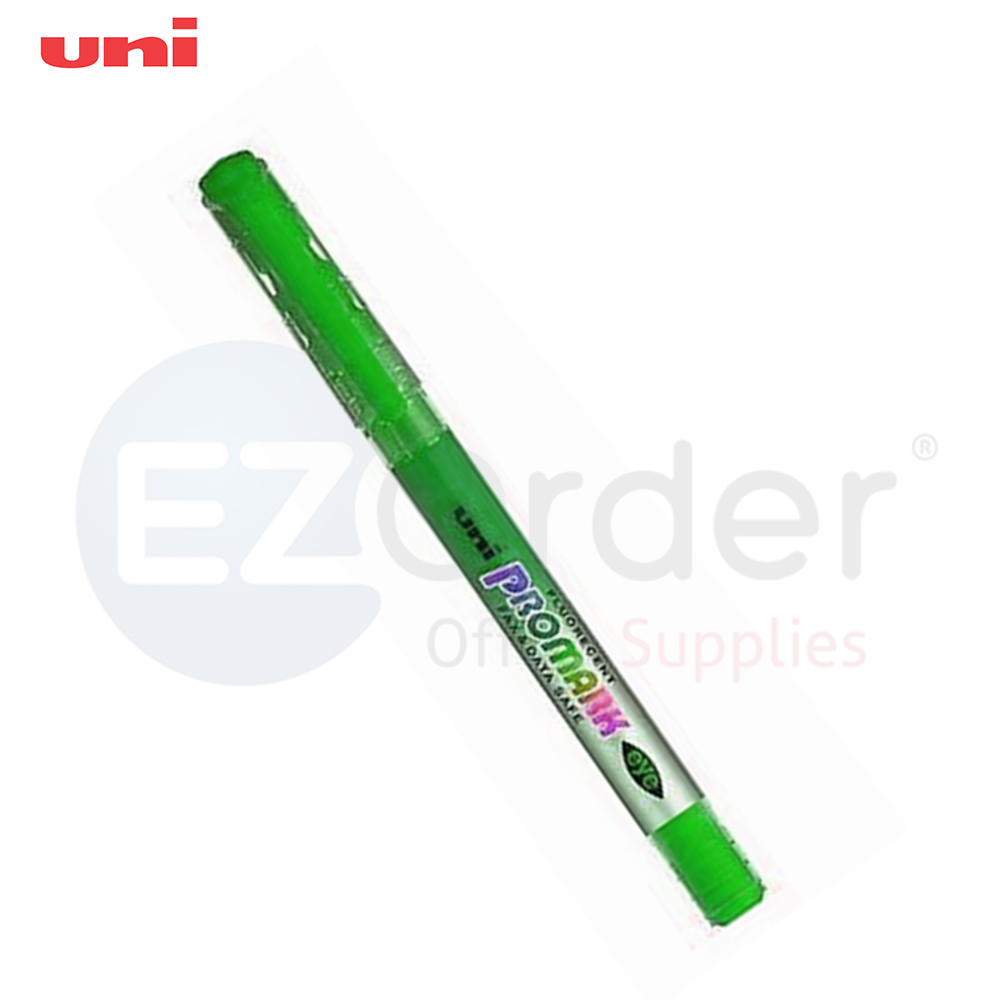 Uni promark green pentype highlighter