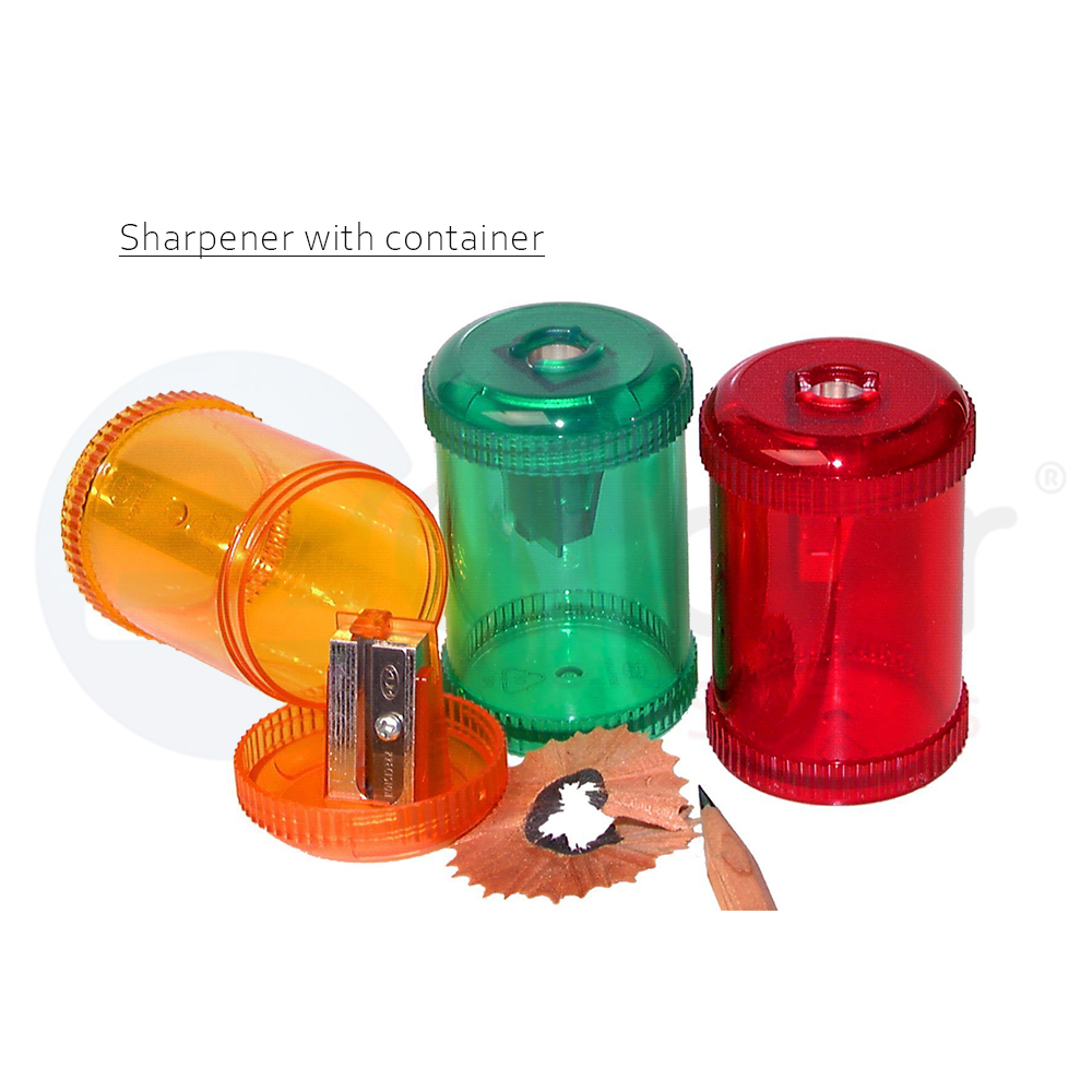 Sharpener with container