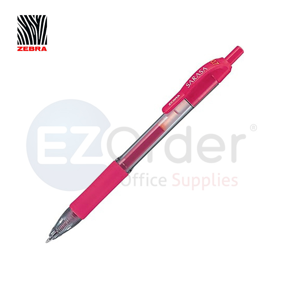 Sarasa gel pen retractable 0.7 fushia