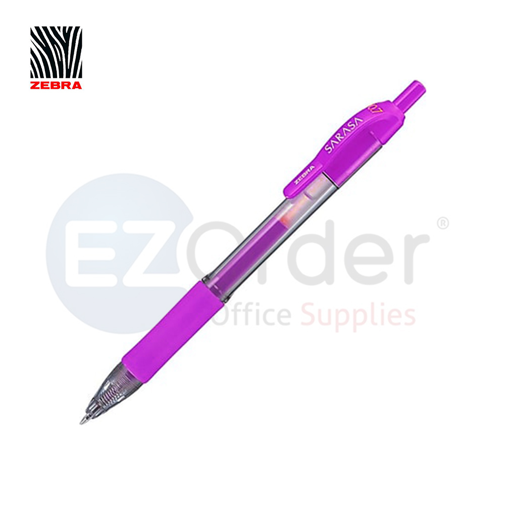 Sarasa gel pen retractable 0.7  violet