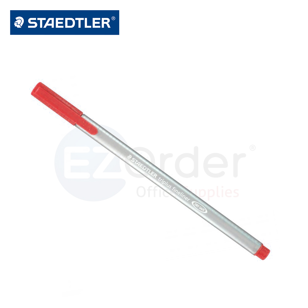Triplus roller pen,red