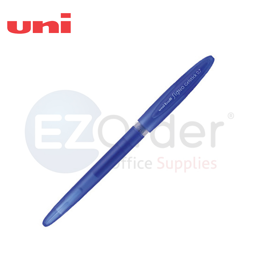 Uniball signo gel stick pen,blue