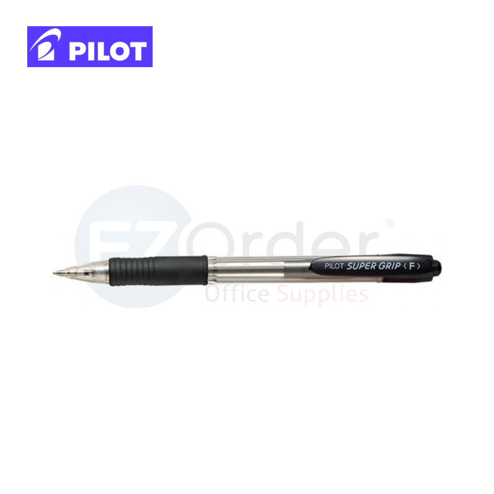 Pilot ballpen super grip rectractable black