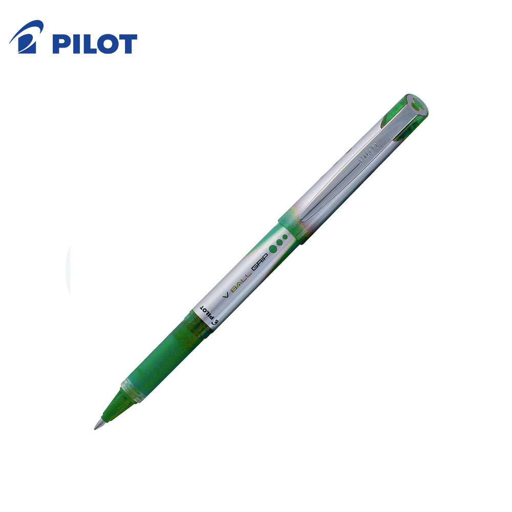 Pilot V ball grip  green,0.5 or 0.7 or 1.0MM