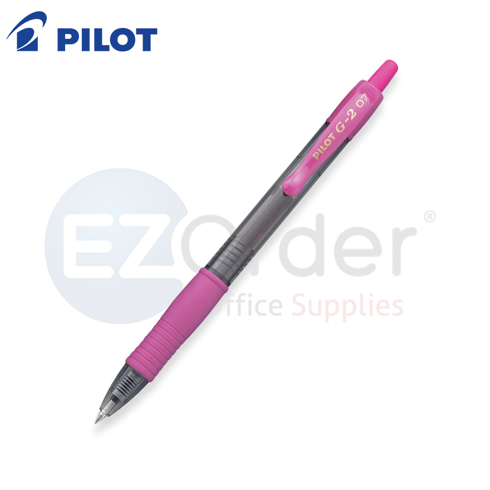 Pilot G2 Gel Pen rectractable pink