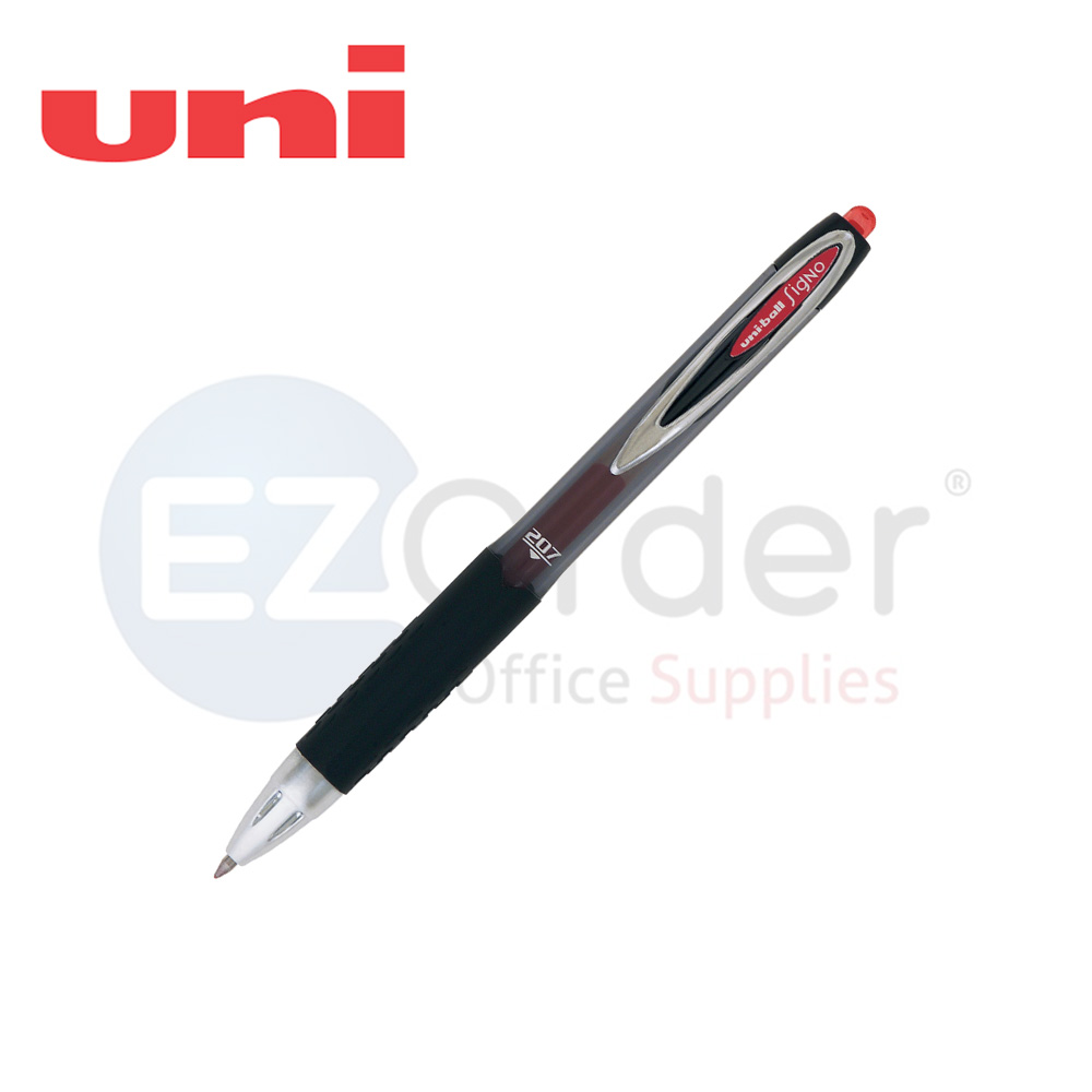 Uni-ball Signo gel pen red 0.7 mm retractable