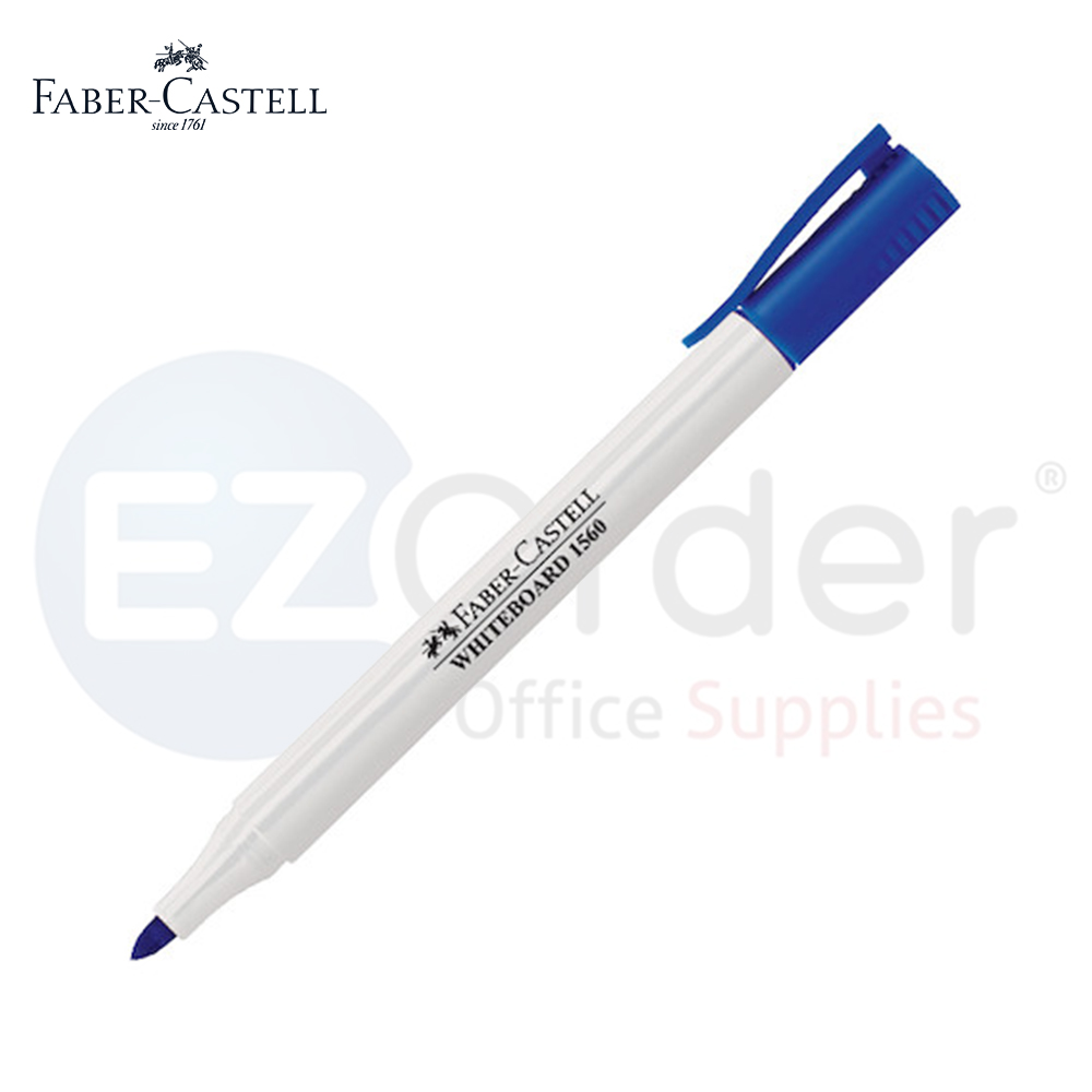 Faber castel whiteboard marker blue fine tip