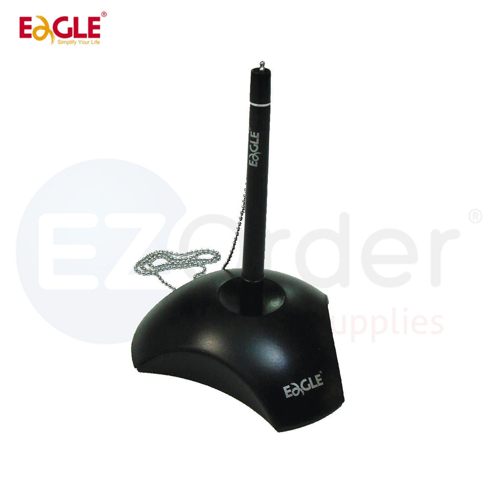 Eagle pen stand with string