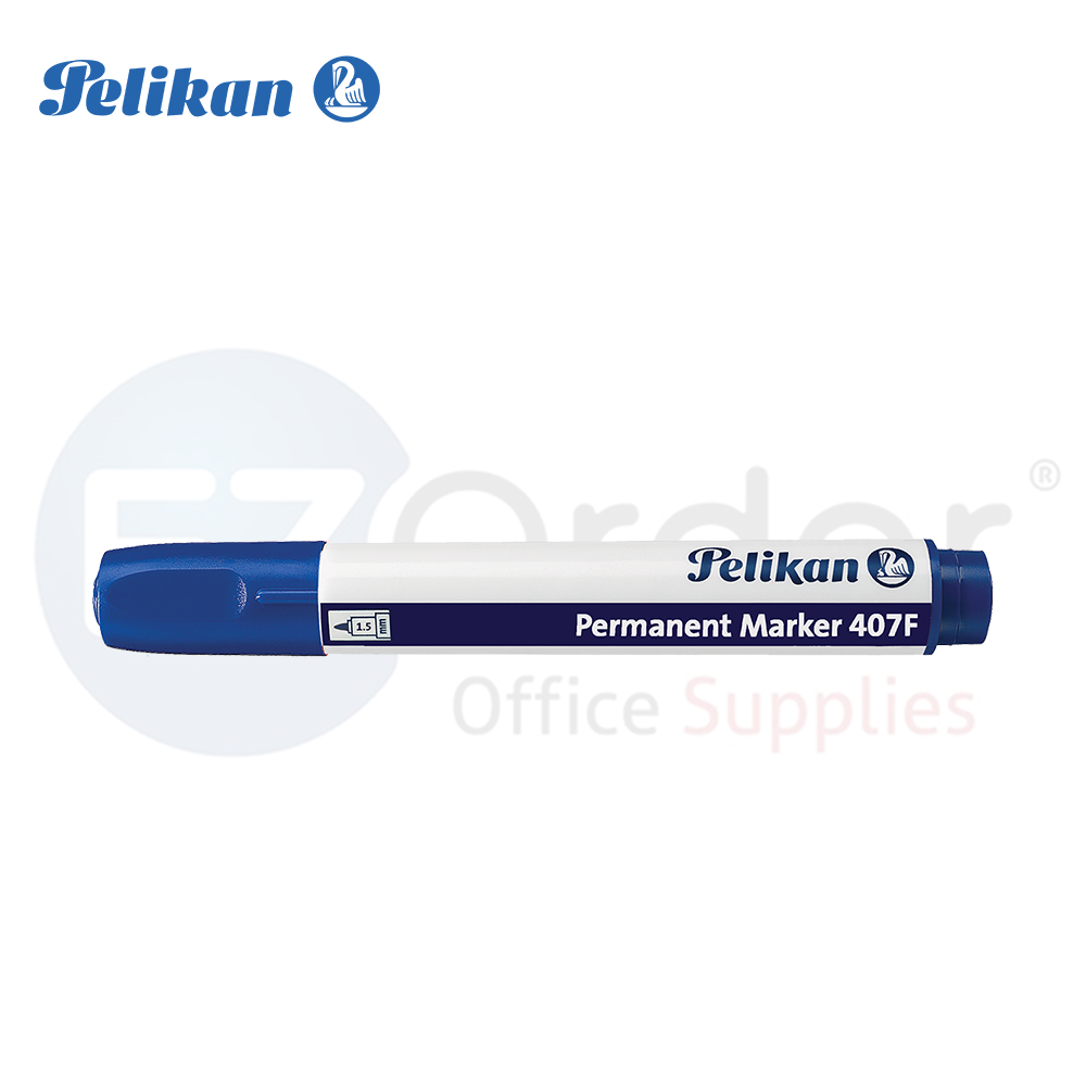 Pelikan white board marker round tip blue