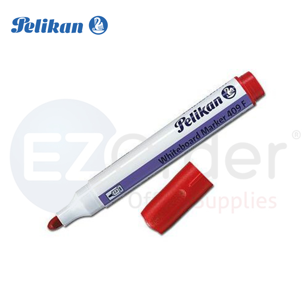 Pelikan white board marker round tip red