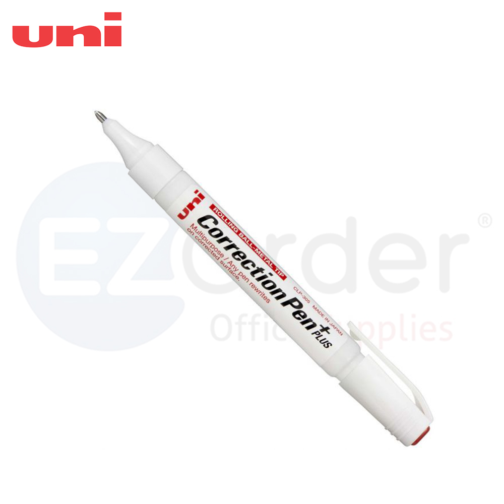 +Uni correction pen Plus  - metal tip