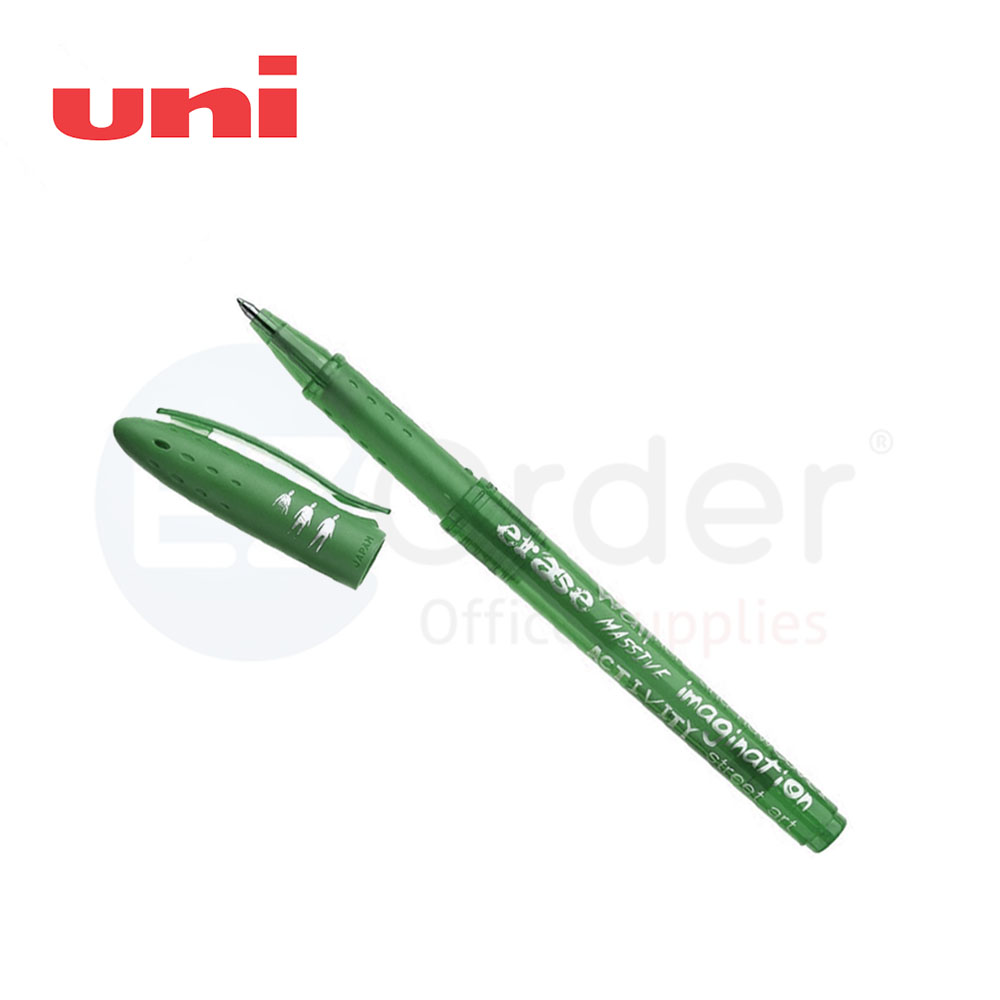 UniBall Fanthom erasable Ball pen 0.7mm green