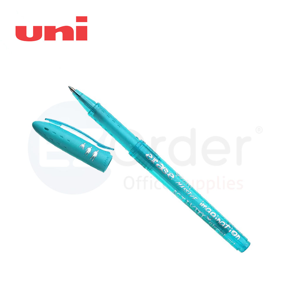 UniBall Fanthom erasable Ball pen 0.7mm L.blue