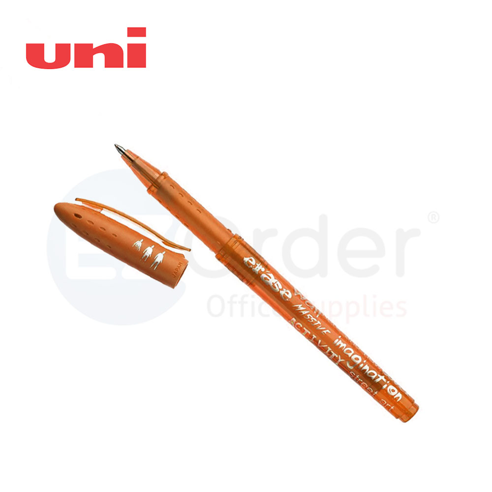 UniBall Fanthom erasable Ball pen 0.7mm Orange