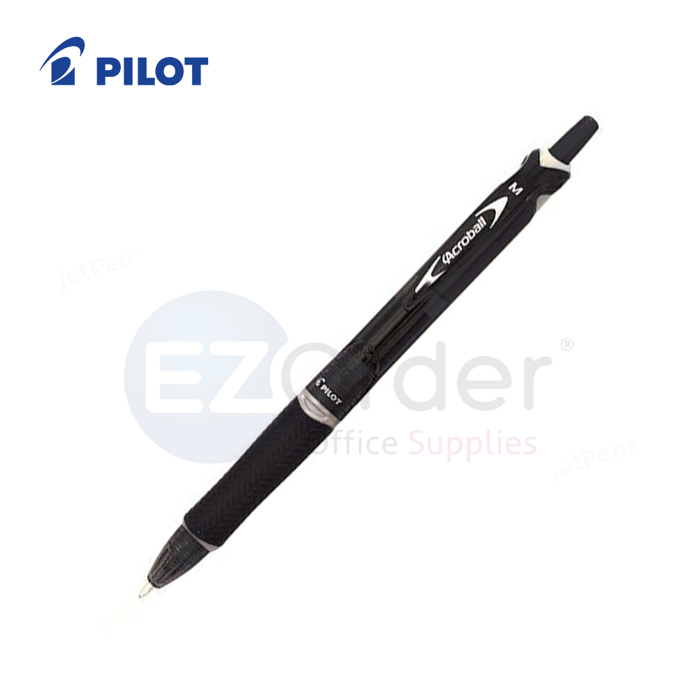 Pilot Acroball  rectractable ball pen  black 1.0mm