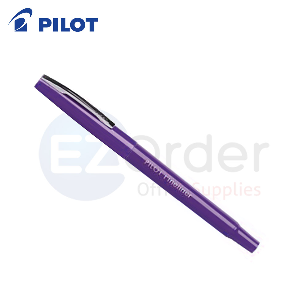 Pilot fineliners (0.4mm) purple