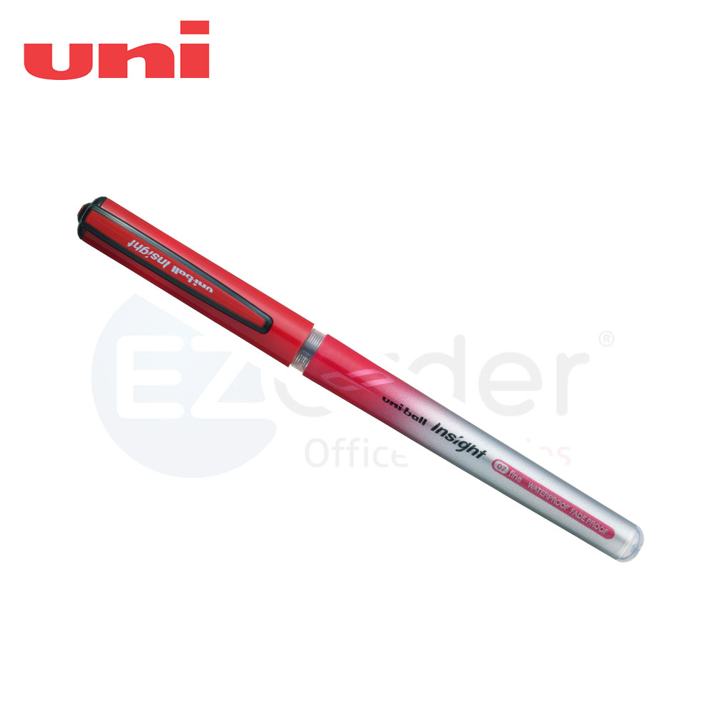 Uni-ball Insight waterproof pens red 0.7mm