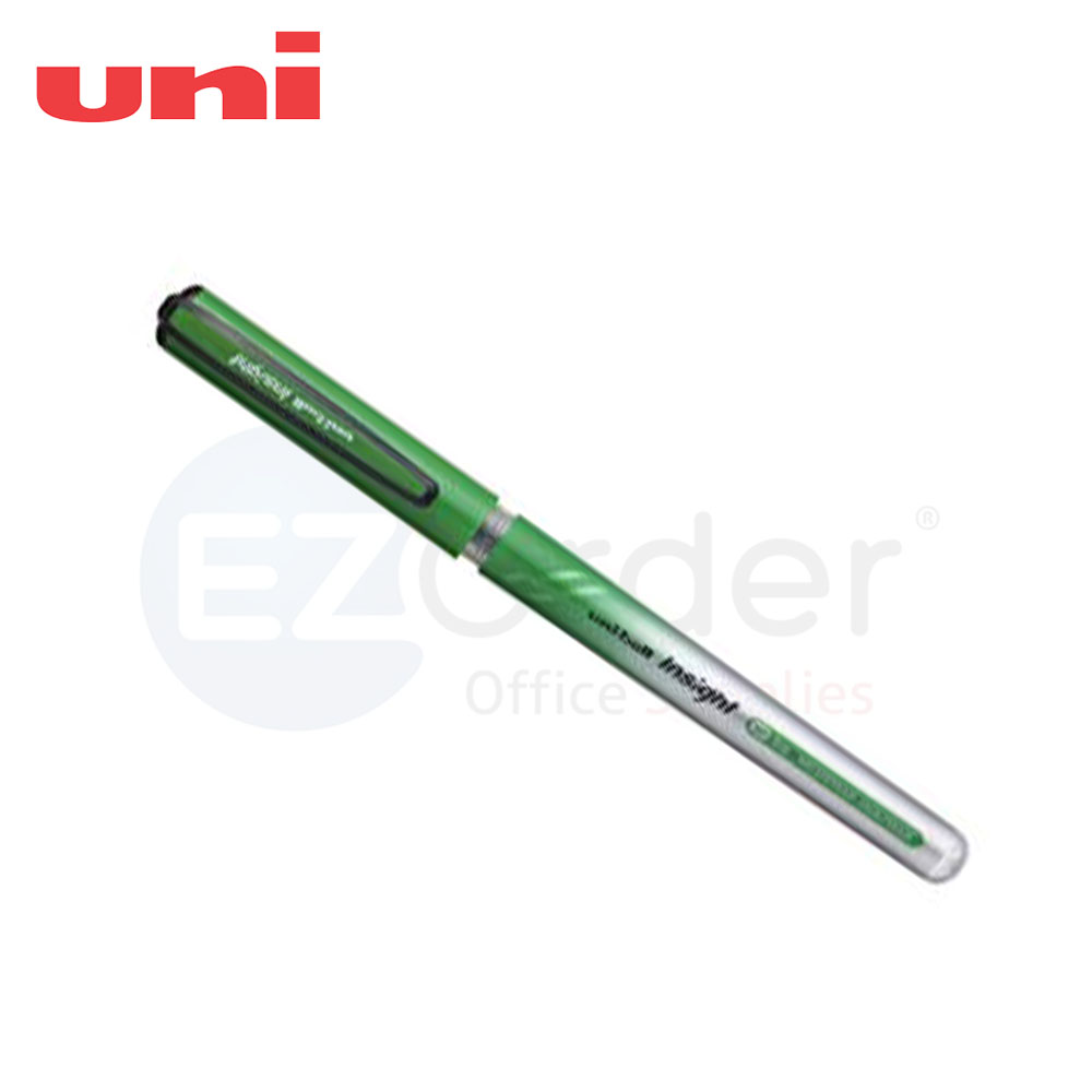 Uni-ball Insight waterproof pens green 0.7mm