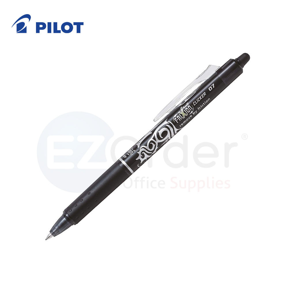 Pilot frixon roller erasable black 0.7mm retractable