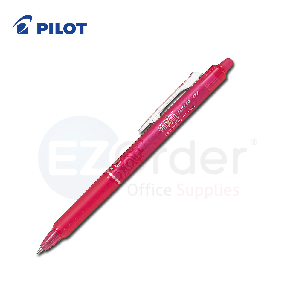 Pilot frixon roller erasable pink 0.7mm retractable