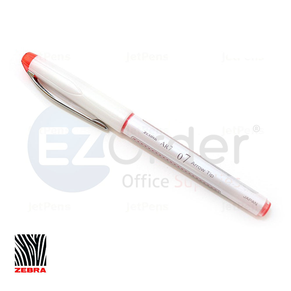 Zebra roller ball pen ,red  0.7mm