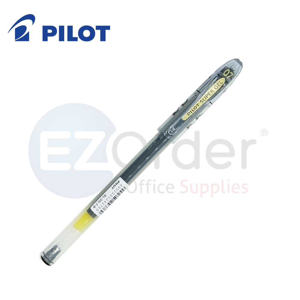 PILOT  gel roller pen,black 0.7mm