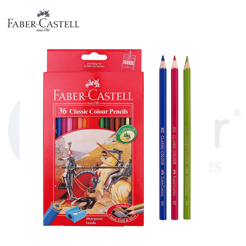 Faber castel colored pencils(36colors) carton box