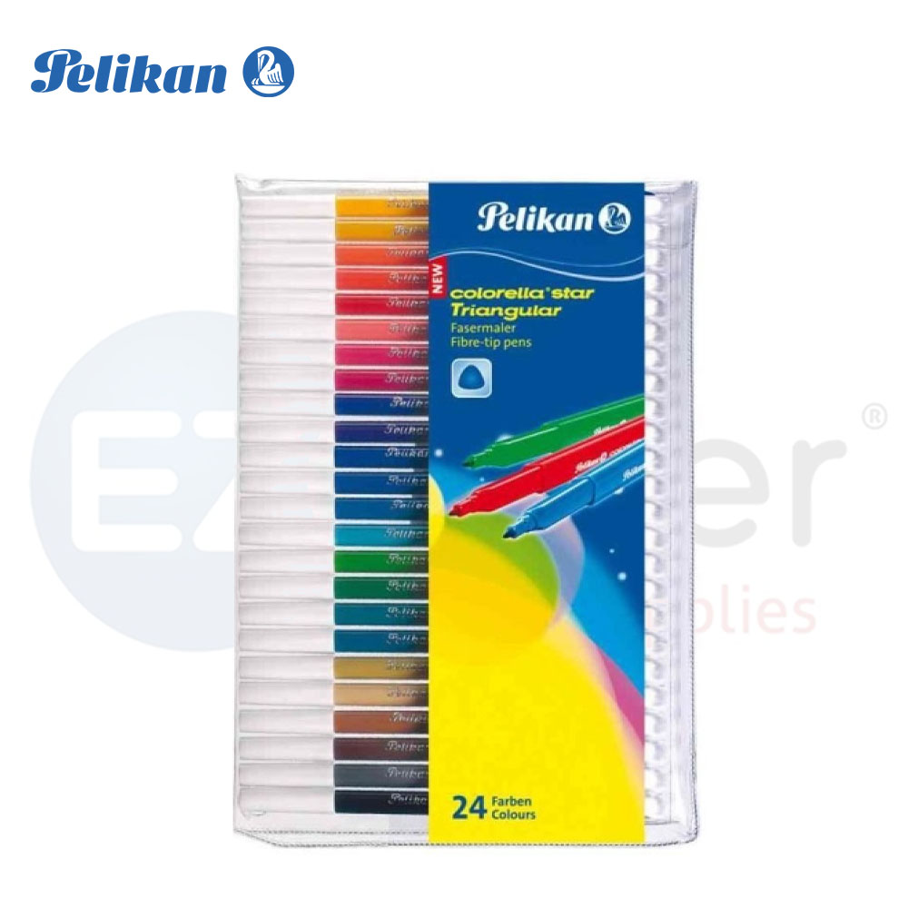 Pelikan fiber coloring pens 24colors (FEUTRE)