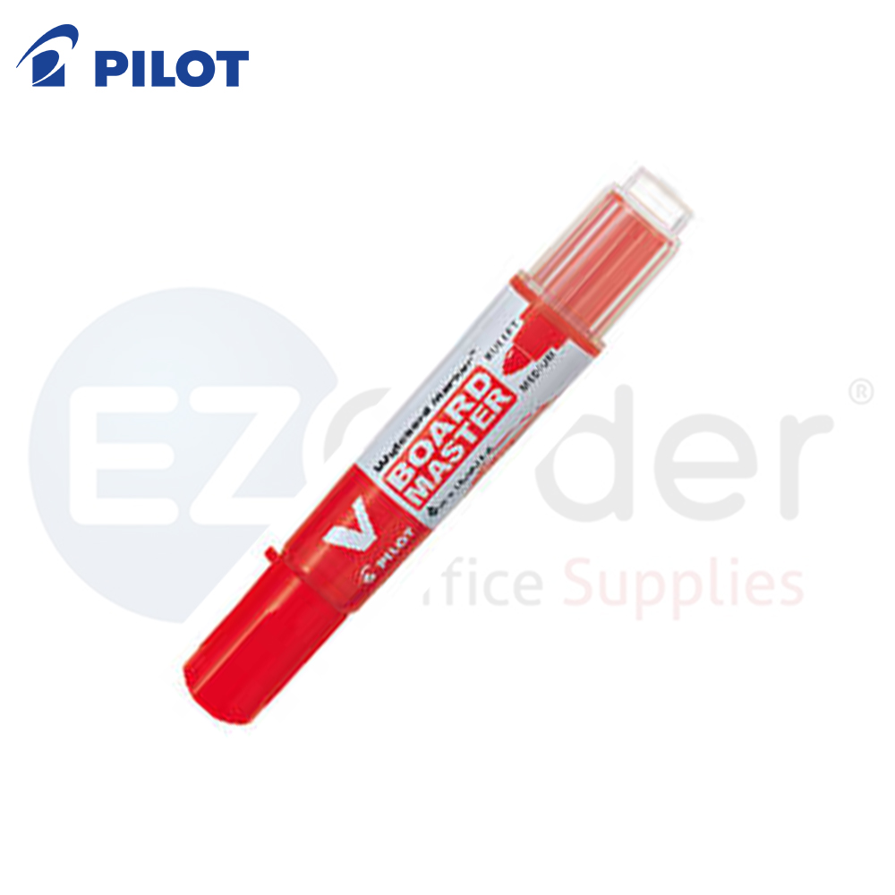 PILOT white board marker round tip red