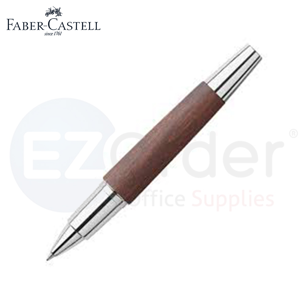 FC E-MOTION Ink roller pen Pearwood Brown