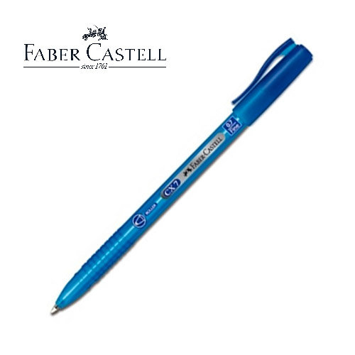 FABER CASTELL CX7 ball point pen ,blue, 0.7mm