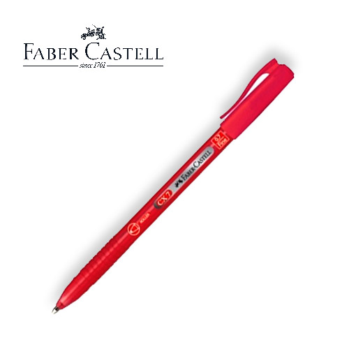 FABER CASTELL CX7 ball point pen ,red