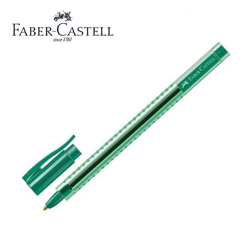 FABER CASTELL grip ball point pen ,green 1.0mm