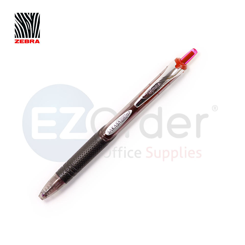 Zebra Sarasa  SE retractable gel pen ,red, 0.7mm